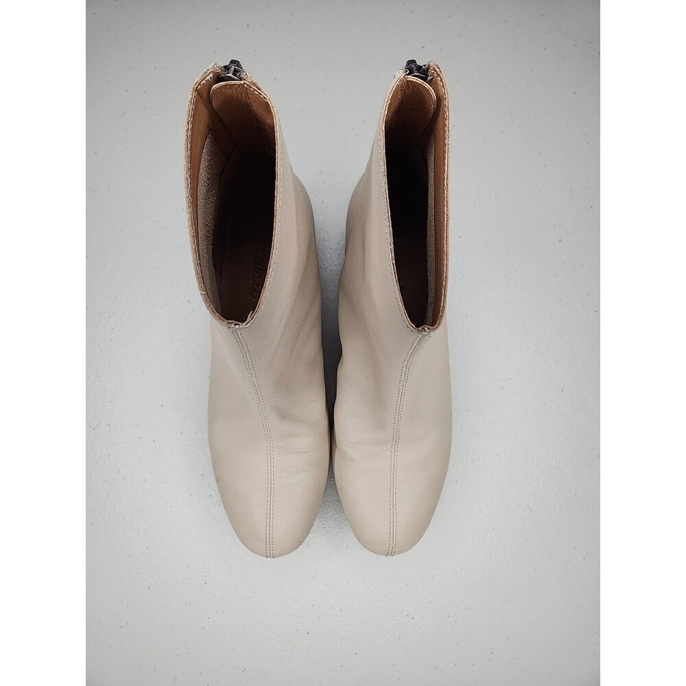 Madewell Ankle Boots Intentionally Blank MA424 Cream / White Womens Size 6 EUC - Picture 9 of 10